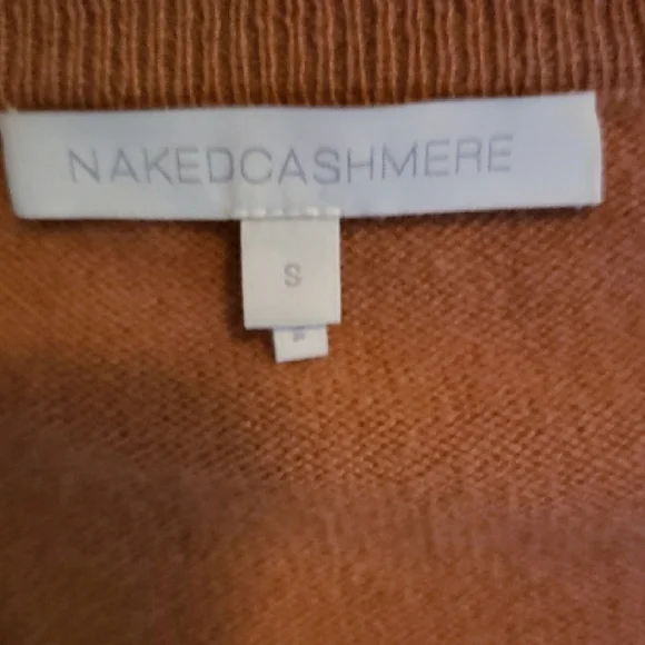 NakedCashmere V-Neck Sweater - Warm Brown - Picture 2 of 2